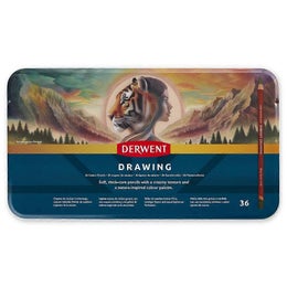Derwent Drawing Pencils Tin 72