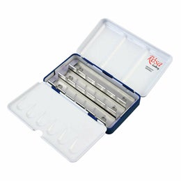 ROSA Empty Metal Case for 12 Pans - Blue