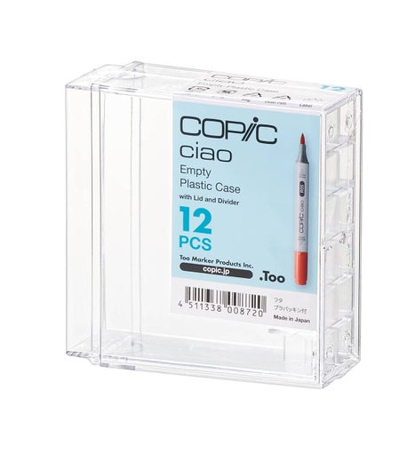 Copic Ciao Empty Plastic Case for 12 Markers