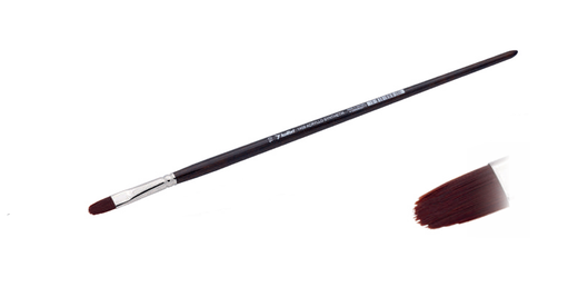 Kolibri 1409 &ndash; Cat&rsquo;s Tongue (Filbert) Synthetic Brush