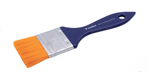 Kolibri 900 Flat Brush for Acrylic and Oil (Golden Sable Synthetic)